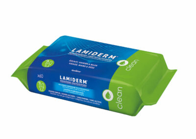 LAMIDERM® Clean cleansing wipes